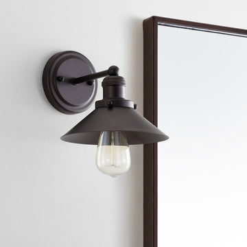 July Metal Shade Sconce